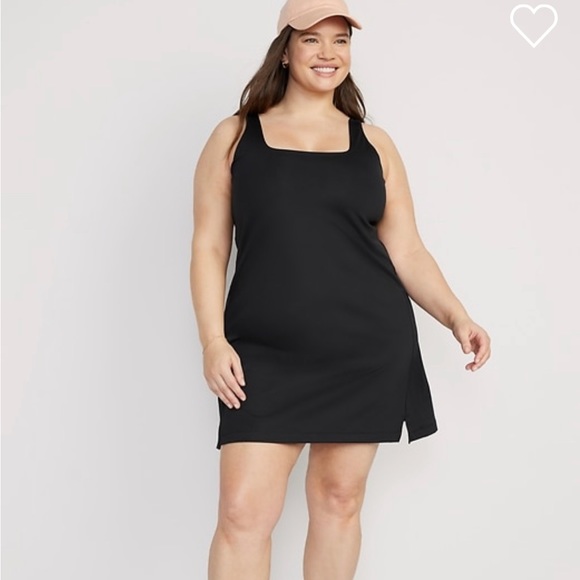 Powersoft sleeveless shelf bra support dress - Picture 1 of 4